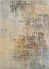 Teppich Wohnzimmer Gelb-Blau 160 x 230 cm, Kurzflor Teppich Produktbild-Vorschau 1