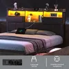 INONEFT Polsterbett 140x200cm mit USB-Ladegerät,Bett mit Produktbild-Vorschau 5