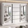 BELANO Schwebetürenschrank 200 cm mit Spiegel – Produktbild-Vorschau 2