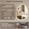 S'AFIELINA Badspiegel mit Beleuchtung 75×55cm LED Touch Produktbild-Vorschau 7