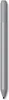 A silver stylus pen on a white and light gray background. Produktbild-Vorschau