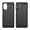 Moto G62 5G Hülle, Carbon-Faser TPU Silikon Stoßfest Produktbild-Vorschau 3