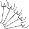 Belle Vous 50Stk Lochwand Haken Einzeln aus Stahl – 10,5cm Produktbild-Vorschau 14