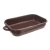 KARL KRÜGER Vierkantpfanne 32x22x6,5 cm emailliert schwarz Voir les images du produit 5