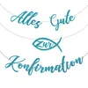 Oblique Unique Girlande Alles Gute zur Konfirmation mit Produktbild-Vorschau 1