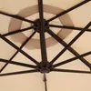 Close-up view of the internal structure of an umbrella. Produktbild-Vorschau
