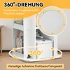 Kinderbücherregal drehbar 4 Ebenen 2 Seitenregalen   Produktbild-Vorschau 5