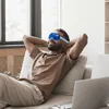 Relaxdays Augenmaske kühlend & wärmend, 2er Set, Gelperlen, Produktbild-Vorschau 3