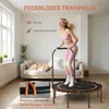 SPORTNOW Fitness Trampolin klappbar Ø114cm Mini Trampoline Produktbild-Vorschau 5