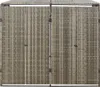vidaXL Mülltonnenbox für 2 Tonnen Grau 140x80x117 cm Poly Produktbild-Vorschau 3