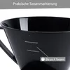 Kaffeehandfilter 1x4 mit 2 Lchern schwarz Produktbild-Vorschau 6