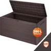 CASARIA® Baule da Giardino XXL 280L Effetto Legno Anteprima dell’immagine prodotto 1