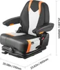 SucceBuy Siège de chariot élévateur universel, rabattable, Voir les images du produit 8