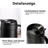 Pour Over Kaffeebereiter mit Löffel, Camping-Kaffeetropfer, Produktbild-Vorschau 2