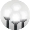 Ilumen LS-102 Solární kulové lampy 4 ks Náhled obrázku produktu 4