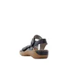 Rieker Damen Sandalen Klettverschluss Sandaletten V27Z0, Produktbild-Vorschau 2