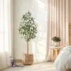Kunstpflanze Olivenbaum 120 cm,Realistische Olive mit Produktbild-Vorschau 12