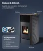 NEMAXX® Poêle à granulés P12 13,6 kW,A+,300 m³,nettoyage Voir les images du produit 4