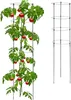 Relaxdays Rankhilfe 2er Set, Metall & Kunststoff, 120 cm Produktbild-Vorschau 1