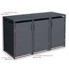 DEGAMO Mülltonnenbox klein 3er MÜNCHEN 175x62x102cm für Produktbild-Vorschau 6