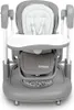 A studio product shot of a gray baby high chair. Produktbild-Vorschau