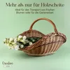 Creative Home Holztrage Kaminholzkorb Kaminkorb Tragekorb | Produktbild-Vorschau 7