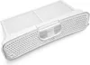 A white dryer lint filter on a white background. Anteprima dell’immagine prodotto