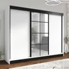 Oravelle 200 cm Weiß 2, 3-türiger Kleiderschrank mit Produktbild-Vorschau 2