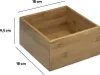 Organisateur en bambou pour ustensiles cosmétiques, 18 x 18 Voir les images du produit 3