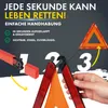 WALSER Pannendreieck, faltbares Warndreieck + Produktbild-Vorschau 4