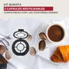 Kit de 2 capsules à café réemployables compatibles Senseo Voir les images du produit 2
