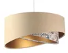SANDERLING lampada a sospensione beige/oro Anteprima dell’immagine prodotto 1