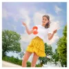 Anjelská hračka Diabolo z gumy - červená Náhľad obrázku produktu 6