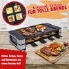 Raclette für 8 Personen | 2000W | Antihaftbeschichtet - Produktbild-Vorschau 5