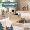 Organizér na riad Eluno s mäkkou povrchovou úpravou, s Náhľad obrázku produktu 2