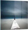 Bilder auf glas - Einteilig - Turm Strand Himmel - 70x70cm Produktbild-Vorschau 1
