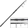 A black fishing rod is shown against a white background. Produktbild-Vorschau