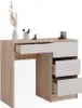 A modern vanity table with drawers and decorative items on top. Náhled obrázku produktu