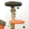 Škrabadlo Fudajo s rostlinnou dekorací 114 cm, škrabadlo Náhled obrázku produktu 6