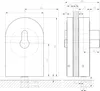 Eckschloss Prestige, PZ-vorgerichtet, 8 - 12 mm, (21.448) Produktbild-Vorschau 2