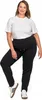 Schwarze Jogginghose mit Taschen, gebunden, Slim Fit, Produktbild-Vorschau 4