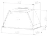 Klarstein Down Under - digestoř, vestavná, 60 cm, 590 m³/h Náhled obrázku produktu 7