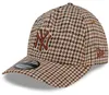 New Era MLB 9TWENTY Check Cap New York Yankees beige Produktbild-Vorschau 1