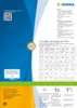 HERMA Labels Premium A4 bílý papír 105x42,3 mm 2800 ks. Náhled obrázku produktu 14