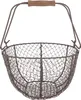 Esschert Design Drahtkorb Antikbraun oval mit 2 Griffen Produktbild-Vorschau 5