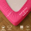 EXKLUSIV HEIMTEXTIL Jersey Spannbettlaken 90 x 200 cm Pink Produktbild-Vorschau 3