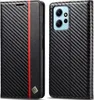 Hülle für Xiaomi Redmi Note 12 4G Kohlefaser Leder Produktbild-Vorschau 1