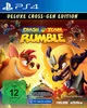 The image is a video game box cover for Crash Team Rumble, featuring characters Crash Bandicoot and Dr. Neo Cortex. Produktbild-Vorschau