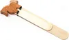 Holz-Lesezeichen - braunes Pferd - 12 cm Produktbild-Vorschau 1