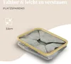 HENNEZ Aufbewahrungskorb "Adrian" 40 l - Hellgrau, 41 l, Produktbild-Vorschau 7